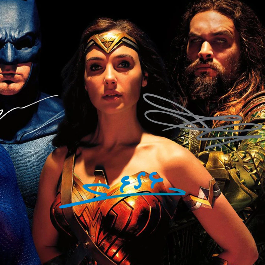 RARE-T Justice League Mini Poster Limited Signature Edition Studio Licensed Custom Frame 3 RARE-T Justice League Mini Poster Limited Signature Edition Studio Licensed Custom Frame