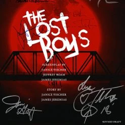 RARE-T The Lost Boys Script Limited Signature Edition Studio Licensed Custom Frame