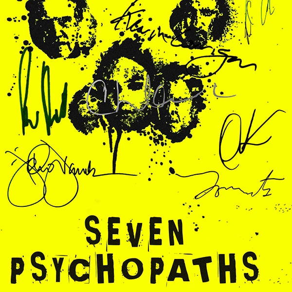 RARE-T Seven Psychopaths Script Limited Signature Edition Studio Licensed Custom Frame 6 RARE-T Seven Psychopaths Script Limited Signature Edition Studio Licensed Custom Frame