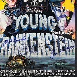 RARE-T Limited Edition Frames Young Frankenstein Mini Poster Limited Signature Edition Studio Licensed Custom Frame