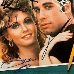 RARE-T Limited Edition Frames Grease - Original Soundtrack Platinum LP Limited Signature Edition Studio Licensed Custom Frame 17 RARE-T Limited Edition Frames Grease - Original Soundtrack Platinum LP Limited Signature Edition Studio Licensed Custom Frame