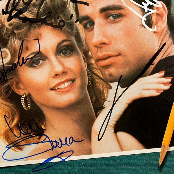 RARE-T Limited Edition Frames Grease - Original Soundtrack Platinum LP Limited Signature Edition Studio Licensed Custom Frame 6 RARE-T Limited Edition Frames Grease - Original Soundtrack Platinum LP Limited Signature Edition Studio Licensed Custom Frame