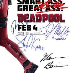 RARE-T Deadpool Mini Poster Limited Signature Edition Studio Licensed Custom Frame 13 RARE-T Deadpool Mini Poster Limited Signature Edition Studio Licensed Custom Frame