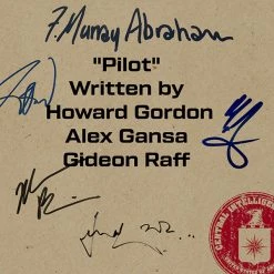 RARE-T Limited Edition Frames Homeland Transcript Limited Signature Edition Studio Licensed Custom Frame 16 RARE-T Limited Edition Frames Homeland Transcript Limited Signature Edition Studio Licensed Custom Frame