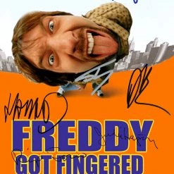 RARE-T Freddy Got Fingered Transcript Limited Signature Edition Studio Licensed Custom Frame