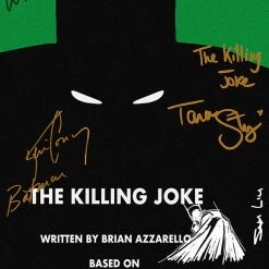 RARE-T Batman: The Killing Joke Script Limited Signature Edition Studio Licensed Custom Frame