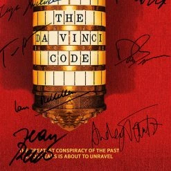 RARE-T Limited Edition Frames The Da Vinci Code Transcript Limited Signature Edition Studio Licensed Custom Frame