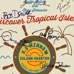 RARE-T Gilligan's Island Script Limited Signature Edition Studio Licensed Custom Frame