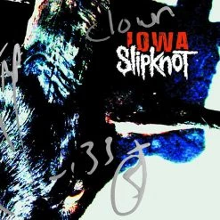 RARE-T Slipknot IOWA Gold LP Limited Signature Edition Studio Licensed Custom Frame Limited Edition Frames 14 RARE-T Slipknot IOWA Gold LP Limited Signature Edition Studio Licensed Custom Frame Limited Edition Frames