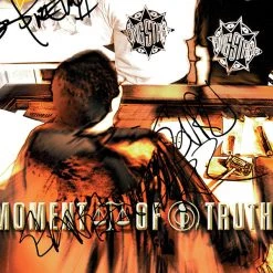 RARE-T Limited Edition Frames Gang Starr - Moment Of Truth Platinum LP Limited Signature Edition Studio Licensed Custom Frame
