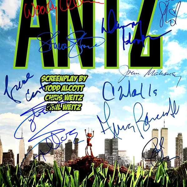 RARE-T Antz Script Limited Signature Edition Studio Licensed Custom Frame 6 RARE-T Antz Script Limited Signature Edition Studio Licensed Custom Frame