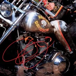 RARE-T Harley Davidson & The Marlboro Man Limited Signature Edition Studio Licensed Photo Custom Frame Limited Edition Frames
