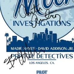 RARE-T Moonlighting Script Limited Signature Edition Studio Licensed Custom Frame Limited Edition Frames