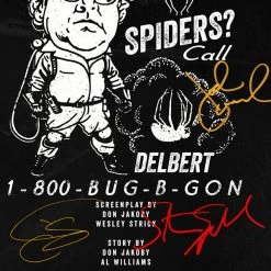 RARE-T Arachnophobia Transcript Limited Signature Edition Studio Licensed Custom Frame Limited Edition Frames