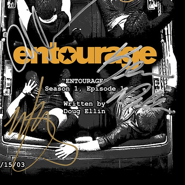 RARE-T Limited Edition Frames Entourage Script Limited Signature Edition Studio Licensed Custom Frame 5 RARE-T Limited Edition Frames Entourage Script Limited Signature Edition Studio Licensed Custom Frame