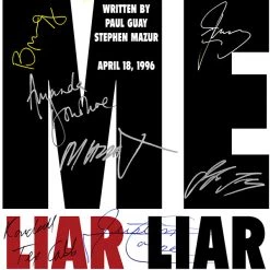 RARE-T Liar Liar Script Limited Signature Edition Studio Licensed Custom Frame