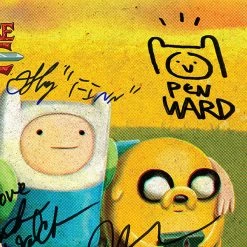 RARE-T Limited Edition Frames Adventure Time - The Music Of Ooo Platinum LP Limited Signature Edition Studio Licensed Custom Frame 16 RARE-T Limited Edition Frames Adventure Time - The Music Of Ooo Platinum LP Limited Signature Edition Studio Licensed Custom Frame