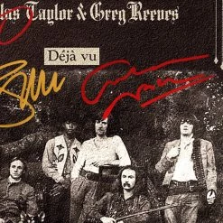 RARE-T Crosby, Stills, Nash & Young Déjà Vu Gold LP Limited Signature Edition Studio Licensed Custom Frame Limited Edition Frames