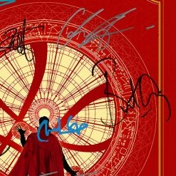 RARE-T Doctor Strange Transcript Limited Signature Edition Studio Licensed Custom Frame