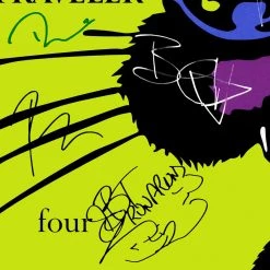 RARE-T Blues Traveler - Four Gold LP Limited Signature Edition Studio Licensed Custom Frame 15 RARE-T Blues Traveler - Four Gold LP Limited Signature Edition Studio Licensed Custom Frame