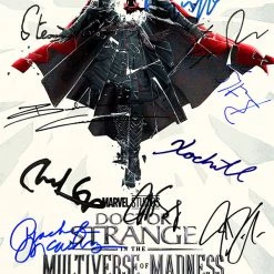 RARE-T Doctor Strange In The Multiverse Of Madness Script Limited Signature Edition Studio Licensed Custom Frame