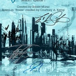 RARE-T Power Book IV: Force Script Limited Signature Edition Studio Licensed Custom Frame NEW