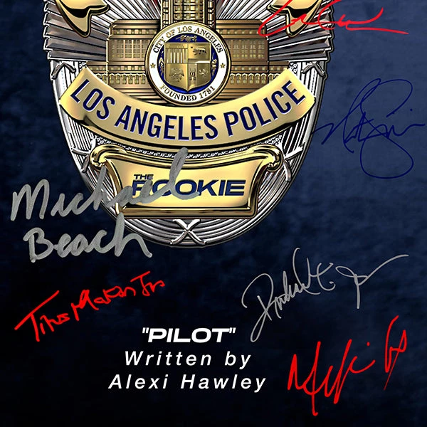 RARE-T The Rookie Script Limited Signature Edition Studio Licensed Custom Frame Limited Edition Frames 5 RARE-T The Rookie Script Limited Signature Edition Studio Licensed Custom Frame Limited Edition Frames