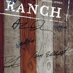 RARE-T Limited Edition Frames The Ranch Transcript Limited Signature Edition Studio Licensed Custom Frame