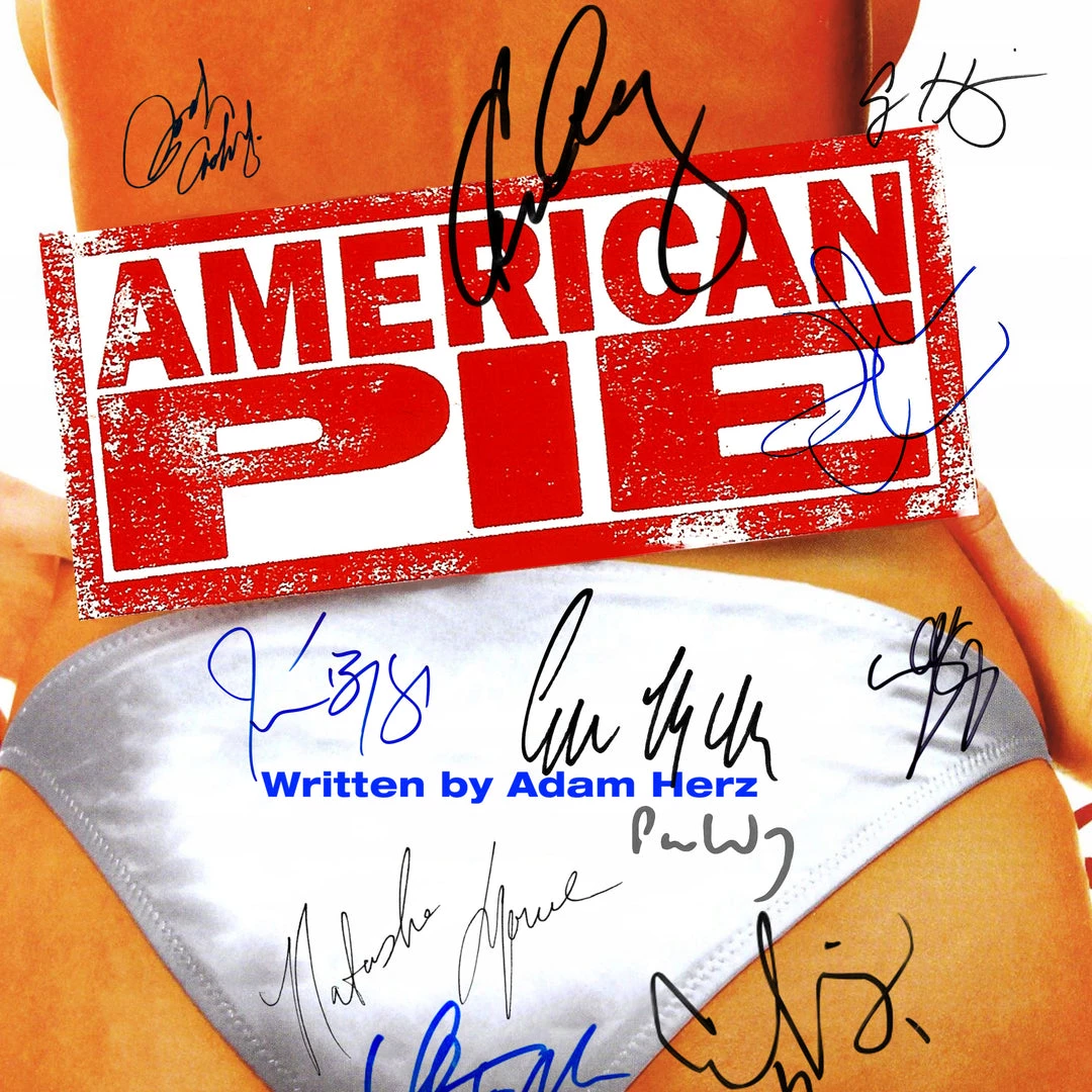 RARE-T American Pie Script Limited Signature Edition Studio Licensed Custom Frame Limited Edition Frames 6 RARE-T American Pie Script Limited Signature Edition Studio Licensed Custom Frame Limited Edition Frames