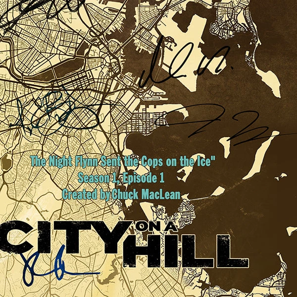 RARE-T NEW City On The Hill Script Limited Signature Edition Studio Licensed Custom Frame 6 RARE-T NEW City On The Hill Script Limited Signature Edition Studio Licensed Custom Frame