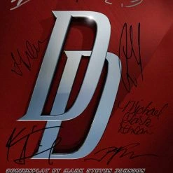 RARE-T Limited Edition Frames Daredevil 2003 Script Limited Signature Edition Studio Licensed Custom Frame