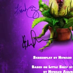RARE-T Little Shop Of Horrors Script Limited Signature Edition Studio Licensed Custom Frame Limited Edition Frames