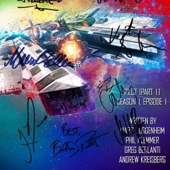 RARE-T DC Legends Of Tomorrow Script Limited Signature Edition Studio Licensed Custom Frame Limited Edition Frames