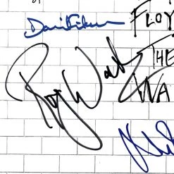 RARE-T Pink Floyd - The Wall Platinum LP Limited Signature Edition Studio Licensed Custom Frame Limited Edition Frames 16 RARE-T Pink Floyd - The Wall Platinum LP Limited Signature Edition Studio Licensed Custom Frame Limited Edition Frames