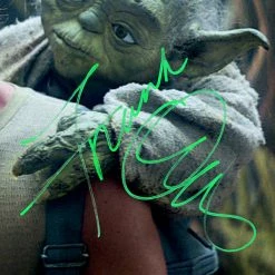 RARE-T Star Wars Luke Skywalker & Yoda Photo Limited Signature Edition Studio Licensed Custom Frame Limited Edition Frames