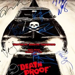 RARE-T Death Proof Script Limited Signature Edition Studio Licensed Custom Frame Limited Edition Frames