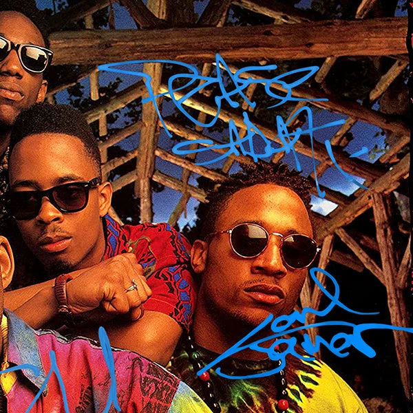 RARE-T Brand Nubian - One For All Gold LP Limited Signature Edition Studio Licensed Custom Frame 5 RARE-T Brand Nubian - One For All Gold LP Limited Signature Edition Studio Licensed Custom Frame