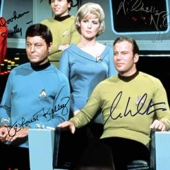 RARE-T Star Trek Cast Photo Limited Signature Edition Studio Licensed Custom Frame 12 RARE-T Star Trek Cast Photo Limited Signature Edition Studio Licensed Custom Frame