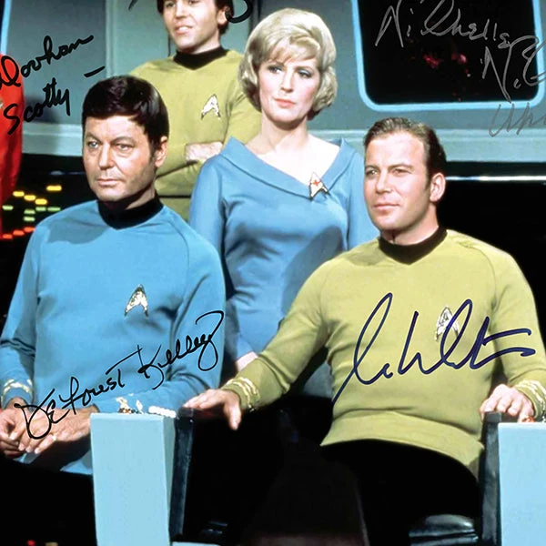 RARE-T Star Trek Cast Photo Limited Signature Edition Studio Licensed Custom Frame 3 RARE-T Star Trek Cast Photo Limited Signature Edition Studio Licensed Custom Frame
