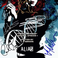 RARE-T Limited Edition Frames Alias Script Limited Signature Edition Studio Licensed Custom Frame