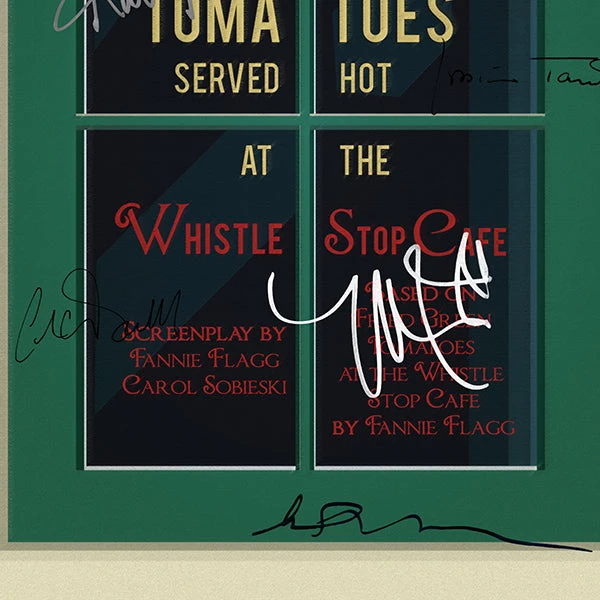 RARE-T Fried Green Tomatoes Script Limited Signature Edition Studio Licensed Custom Frame 6 RARE-T Fried Green Tomatoes Script Limited Signature Edition Studio Licensed Custom Frame