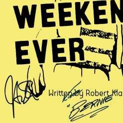 RARE-T Weekend At Bernie's Transcript Limited Signature Edition Studio Licensed Custom Frame Limited Edition Frames