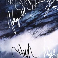 RARE-T Limited Edition Frames Staind Break The Cycle Gold LP Limited Signature Edition Studio Licensed Custom Frame