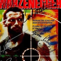 RARE-T Predator Mini Poster Limited Signature Edition Studio Licensed Custom Frame