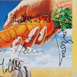 RARE-T Badfinger - Ass LP Cover Limited Signature Edition Studio Licensed Custom Frame NEW