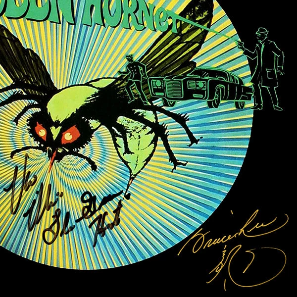 RARE-T Green Hornet - Soundtrack LP Cover Limited Signature Edition Studio Licensed Custom Frame Limited Edition Frames 5 RARE-T Green Hornet - Soundtrack LP Cover Limited Signature Edition Studio Licensed Custom Frame Limited Edition Frames