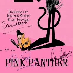 RARE-T Limited Edition Frames Pink Panther 1963 Transcript Limited Signature Edition Studio Licensed Custom Frame 15 RARE-T Limited Edition Frames Pink Panther 1963 Transcript Limited Signature Edition Studio Licensed Custom Frame