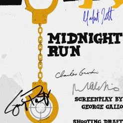 RARE-T Midnight Run Script Limited Signature Edition Studio Licensed Custom Frame 16 RARE-T Midnight Run Script Limited Signature Edition Studio Licensed Custom Frame