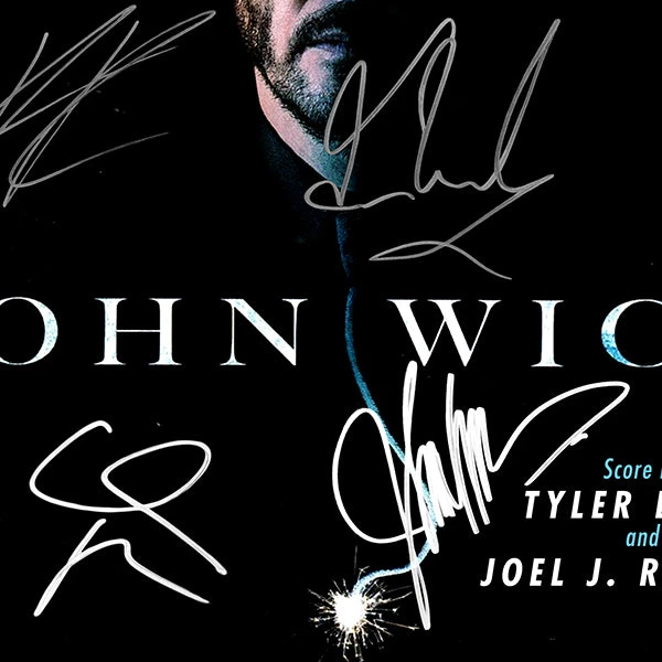 RARE-T Limited Edition Frames John Wick - Original Motion Picture Soundtrack LP Cover Limited Signature Edition Studio Licensed Custom Frame 5 RARE-T Limited Edition Frames John Wick - Original Motion Picture Soundtrack LP Cover Limited Signature Edition Studio Licensed Custom Frame
