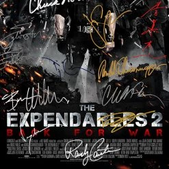 RARE-T The Expendables 2 Mini Poster Limited Signature Edition Studio Licensed Custom Frame 12 RARE-T The Expendables 2 Mini Poster Limited Signature Edition Studio Licensed Custom Frame